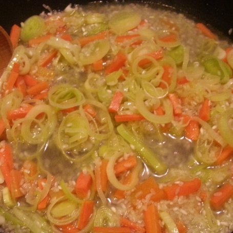 Krok 6 - Risotto z krewetkami vannamei foto