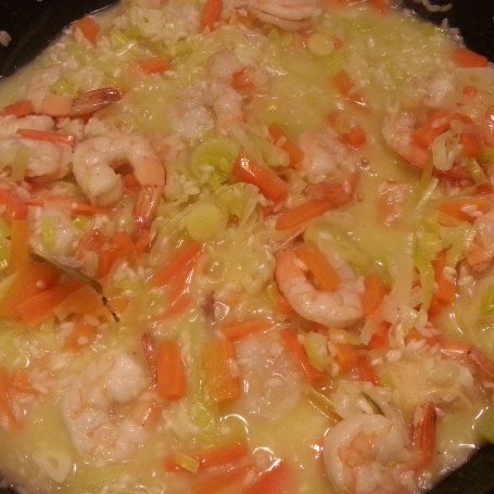 Krok 7 - Risotto z krewetkami vannamei foto