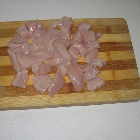 Krok 1 - Risotto z kurczakiem i pieczarkami foto