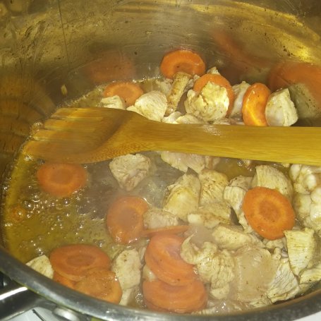 Krok 1 - Risotto z kurczakiem foto