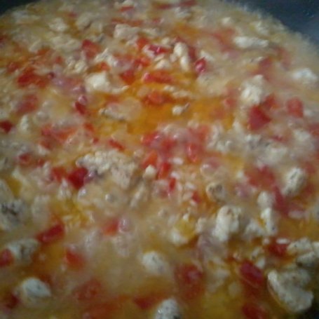 Krok 4 - risotto z kurczakiem foto