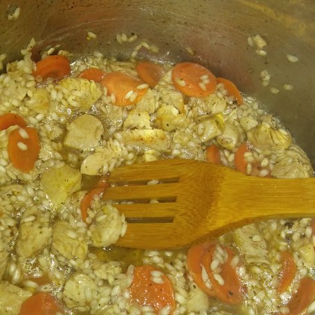 Krok 3 - Risotto z kurczakiem foto