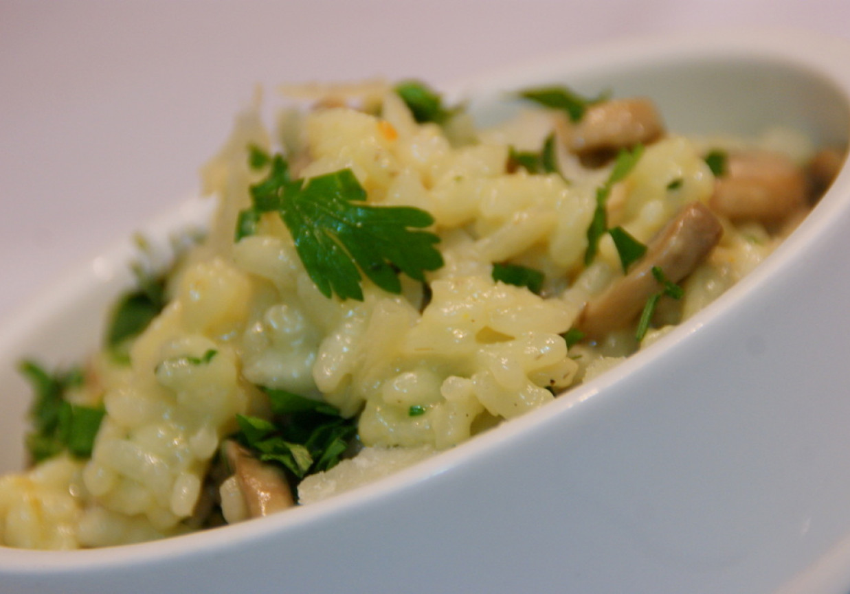 Risotto z pieczarkami. DoradcaSmaku.pl