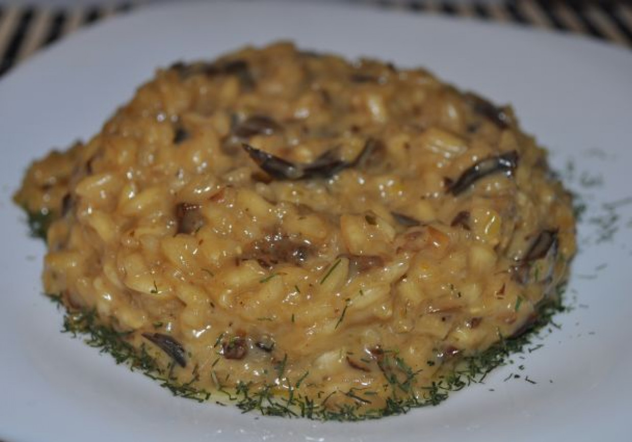 Risotto z suszonymi grzybami DoradcaSmaku.pl