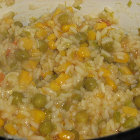 Krok 5 - risotto z wędzonym łososiem foto