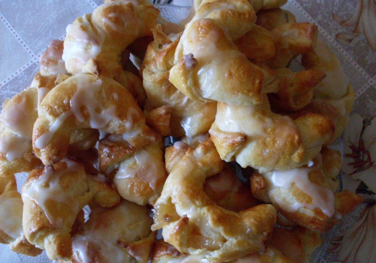 Rogaliki z piwem foto