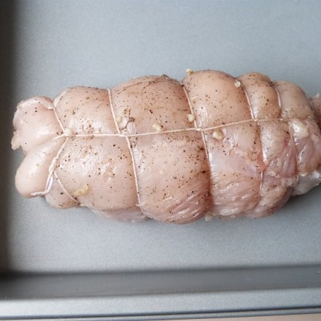 Krok 7 - Rolada drobiowa z cukinią i dynią foto