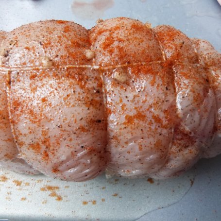 Krok 8 - Rolada drobiowa z cukinią i dynią foto