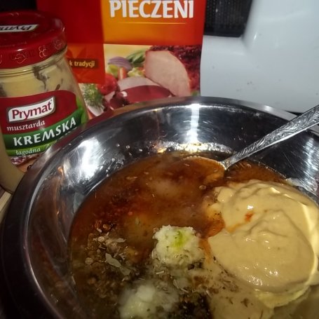 Krok 3 - Rolada schabowa z suszonymi pomidorami w marynacie musztardowej foto