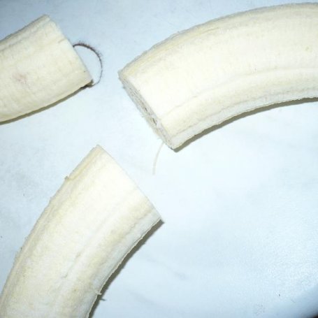 Krok 4 - Rolada waflowa z bananem foto