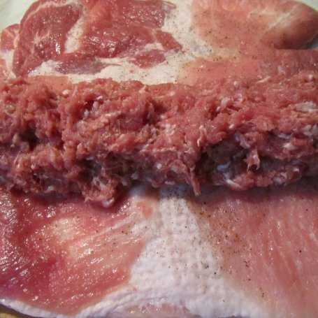 Krok 4 - Rolada wieprzowa z mięsnym farszem  foto