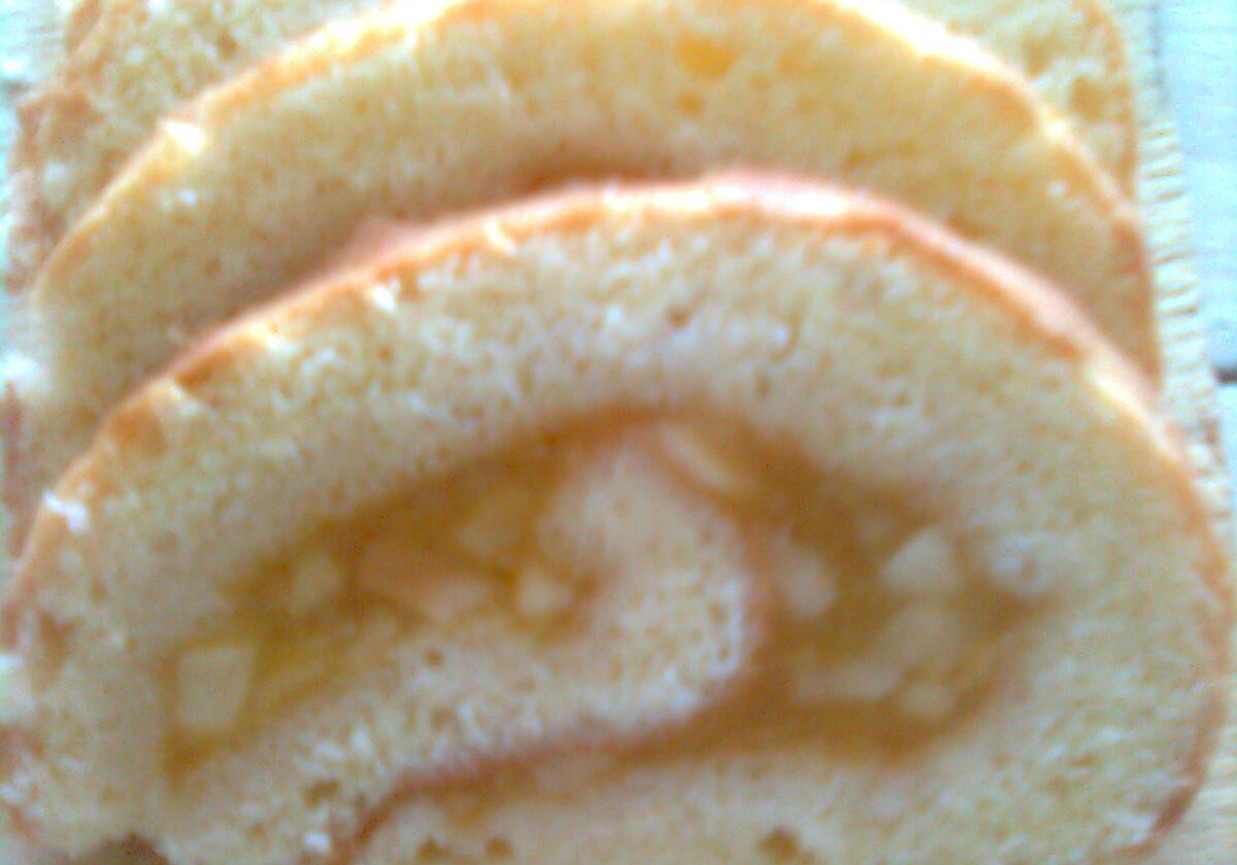 Rolada z jabłkami foto