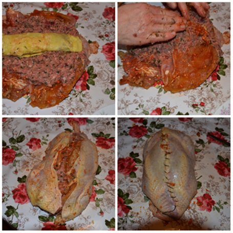 Krok 8 - Rolada z kurczaka foto