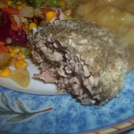 Krok 5 - Rolada z mięsa mielonego foto