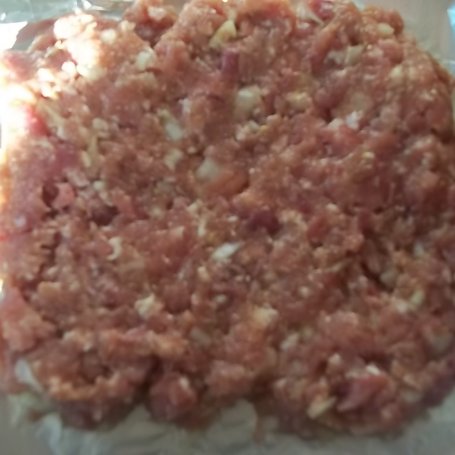 Krok 2 - Rolada z mięsa mielonego foto