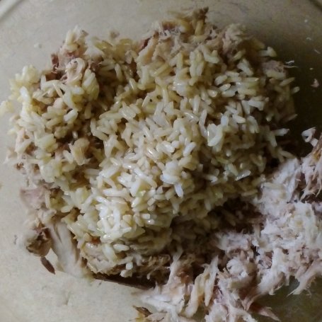 Krok 1 - Rolada ze szpinakiem, makrelą i ryżem foto