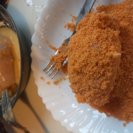 Krok 4 - Roladki drobiowe z fasolką i Parmezanem :) foto
