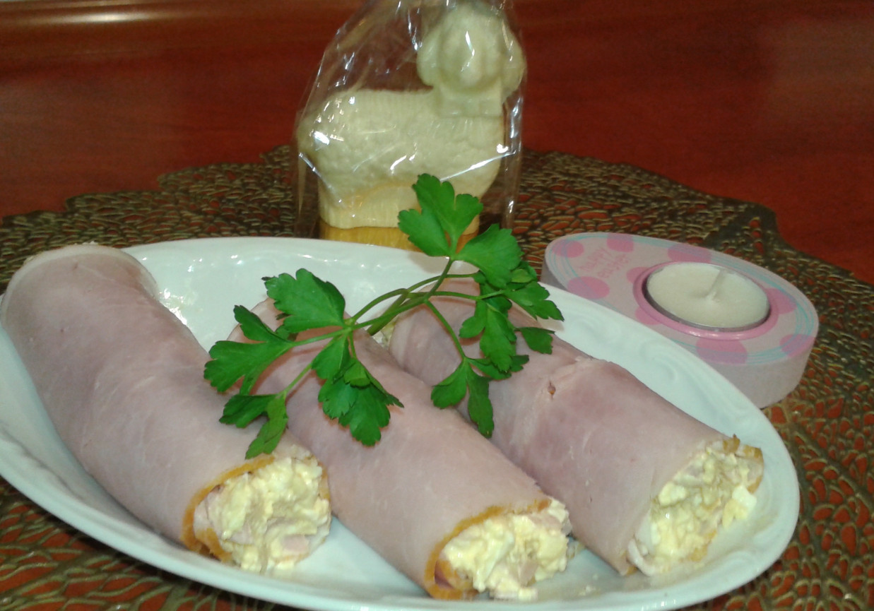 Roladki na śniadanie foto