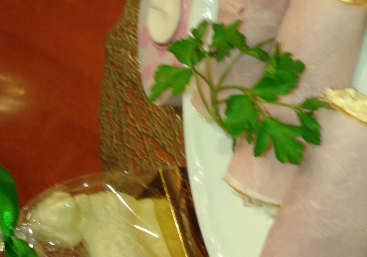 Roladki na śniadanie foto