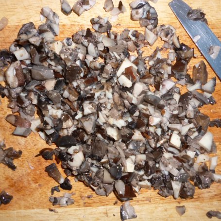 Krok 1 - Roladki schabowe z grzybami w sosie śmietanowym  foto
