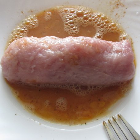 Krok 3 - Roladki schabowe z pieczarkami foto