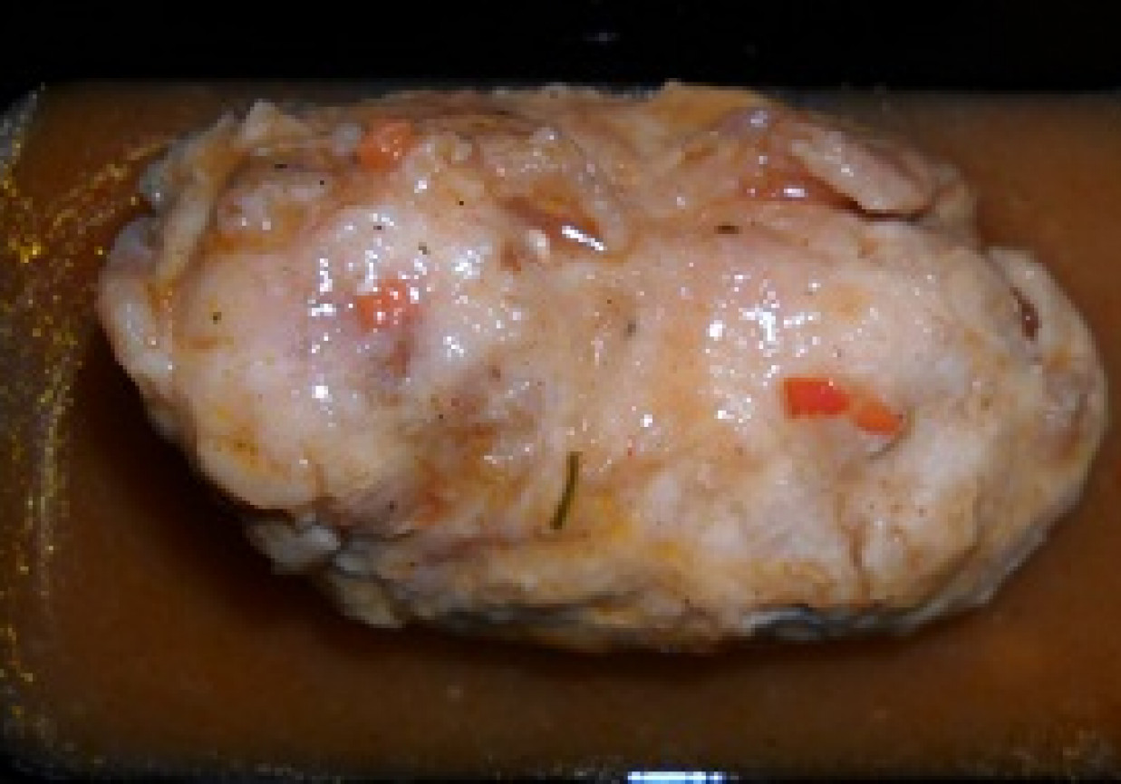 Roladki wieprzowe w sosie paprykowym foto