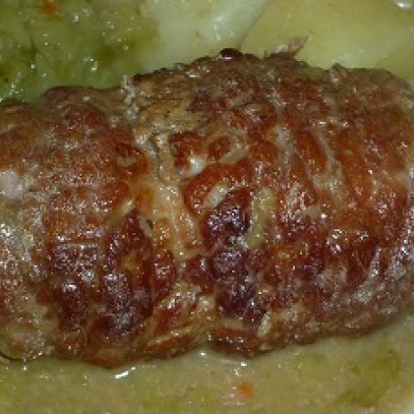 Krok 4 - Roladki wieprzowe z mięsem i boczkiem foto