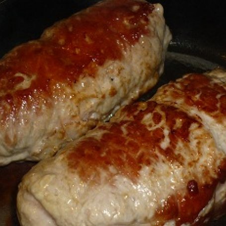 Krok 1 - Roladki wieprzowe z mięsem i boczkiem foto