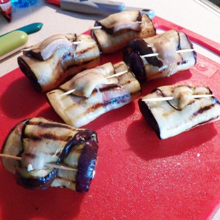 Krok 4 - Roladki z bakłażana foto