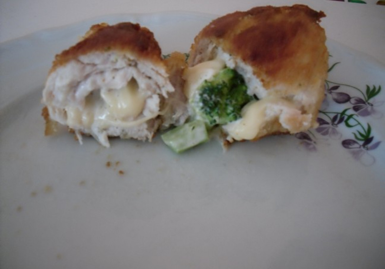 Roladki z brokułem foto