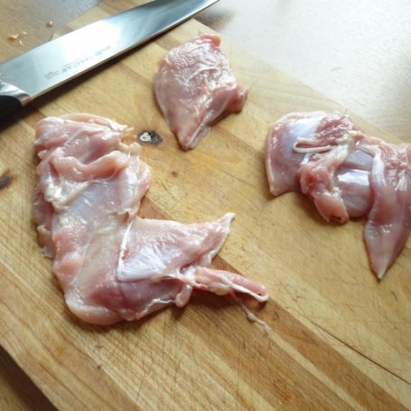 Krok 3 - Roladki z kurczaka z mięsem mielonym foto