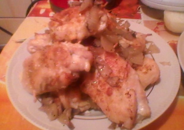 Fotografia przedstawiająca Roladki z kurczaka z pieczarkami i boczkiem