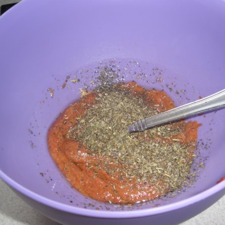Krok 2 - Roladki z szynki z suszonymi pomidorami i serem pleśniowym foto