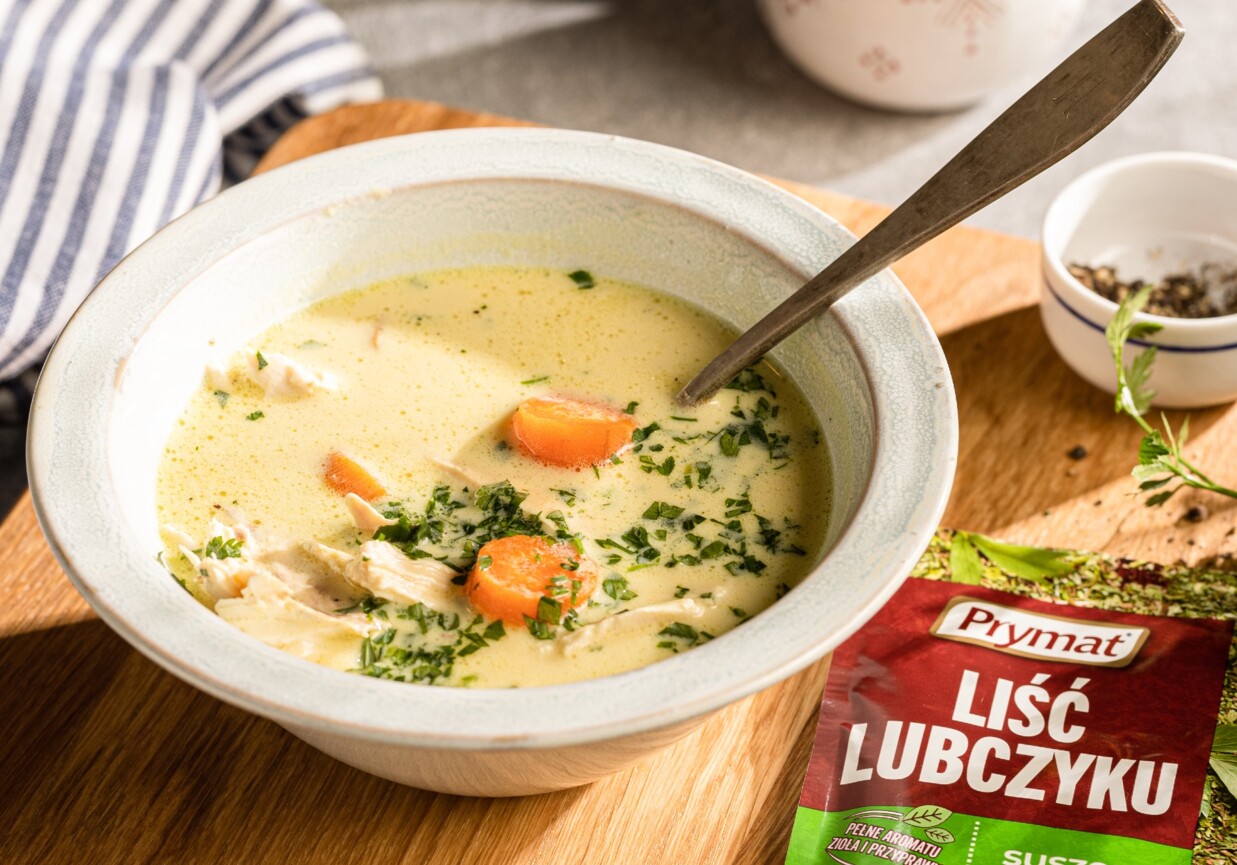 Rosół zabielany czyli typowy comfort food foto