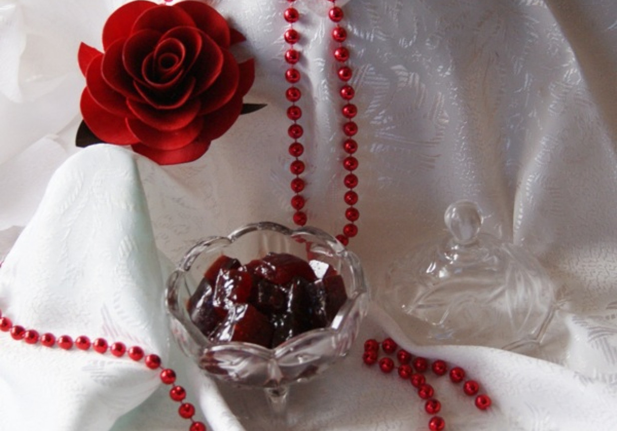 Różane cukiereczki na ostro : foto