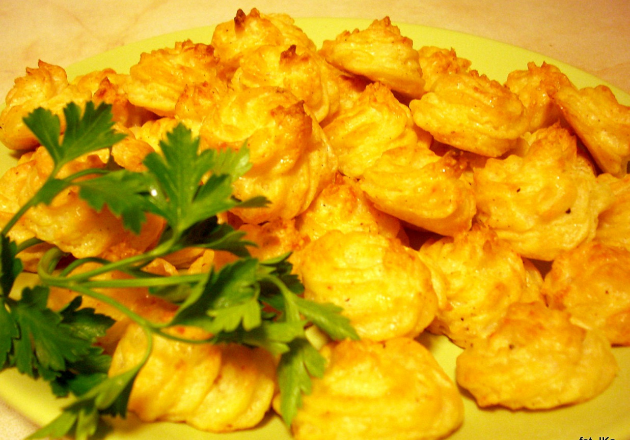 Rozetki ziemniaczano serowe foto