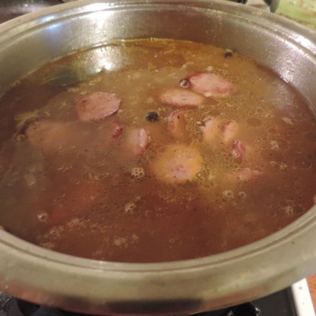 Krok 4 - Rozgrzewająca zupa z brązowej soczewicy foto