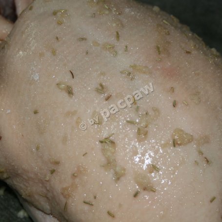 Krok 2 - Rozmarynowa kaczka z jabłkowo-pomarańczowym farszem foto
