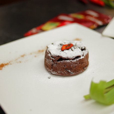 Krok 9 - Różne smakołyki: Doradca Smaku, odc. 5: Fondant czekoladowy z ostrą papryką foto