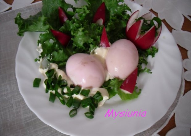 Fotografia przedstawiająca Różowe jajka