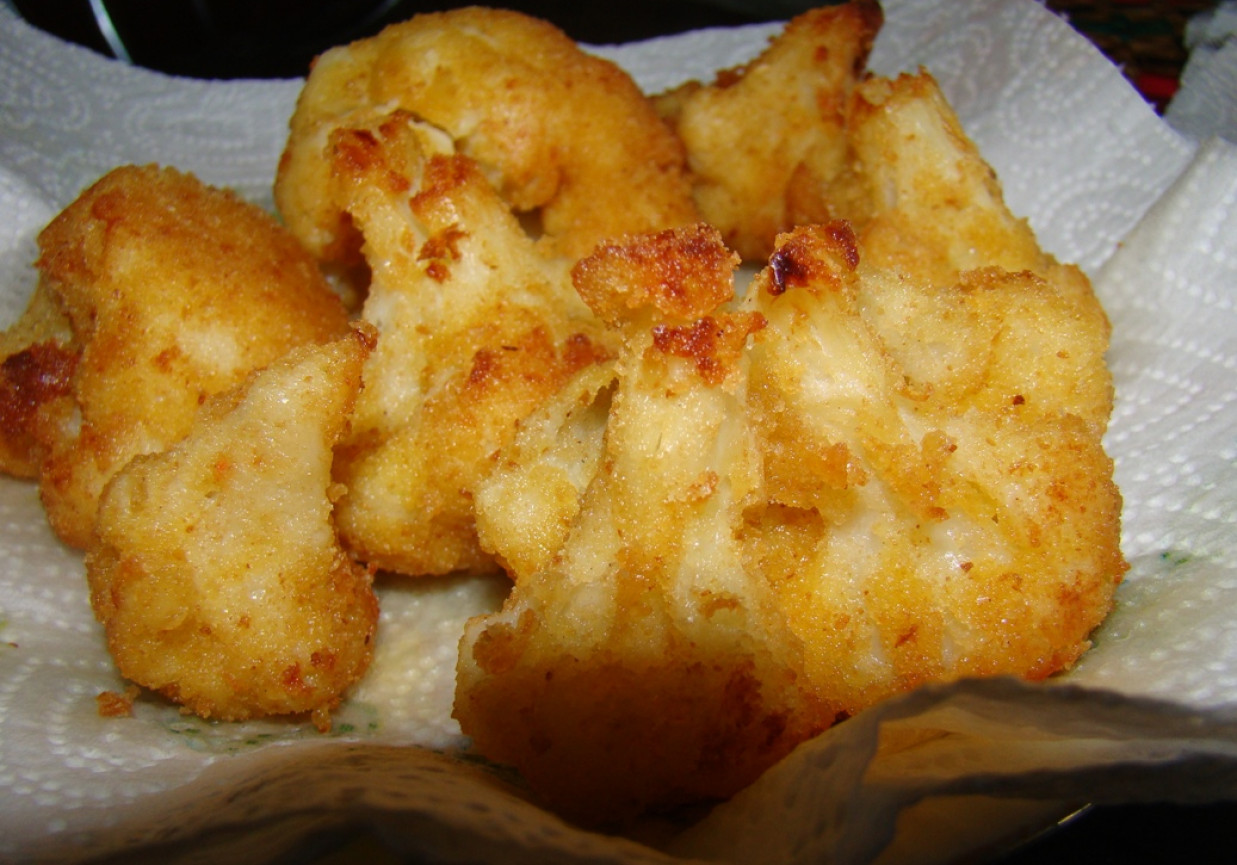 Różyczki kalafiora w panierce foto