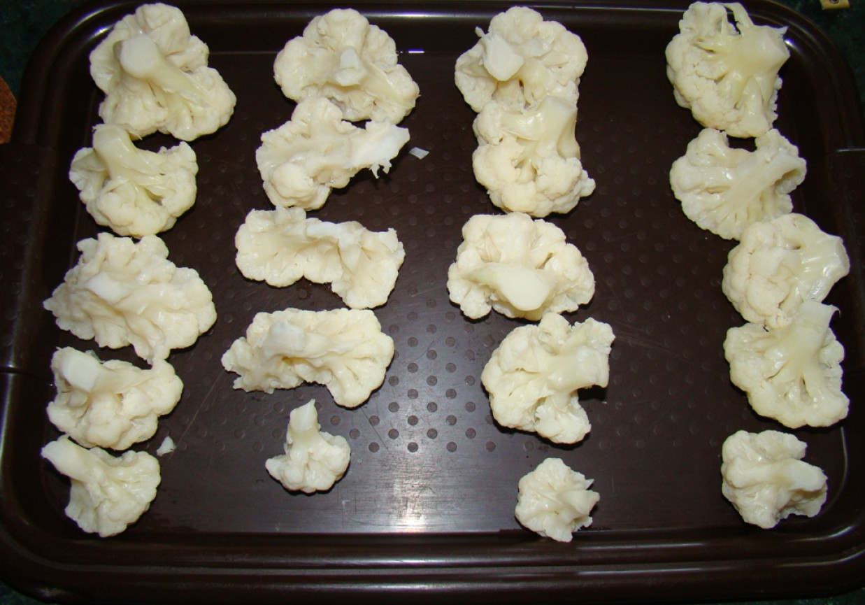 Różyczki kalafiora w panierce foto