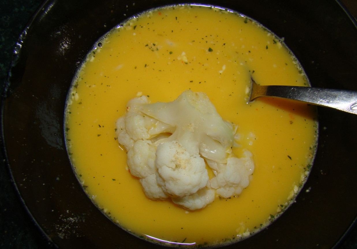 Różyczki kalafiora w panierce foto