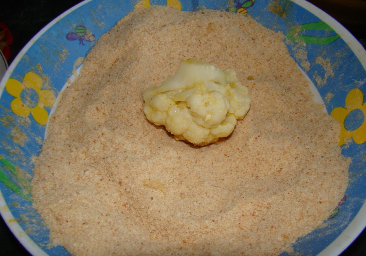 Różyczki kalafiora w panierce foto