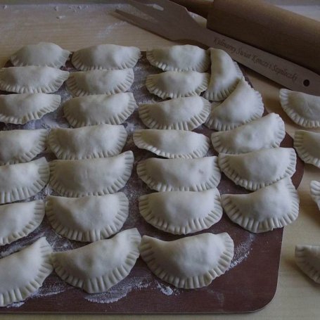 Krok 8 - Ruskie pierogi - podpiekane foto