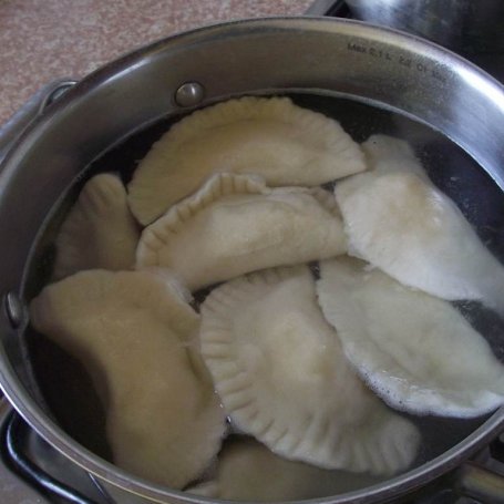 Krok 9 - Ruskie pierogi - podpiekane foto