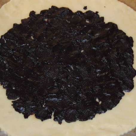 Krok 3 - Rustykalna tarta czereśniowo- czekoladowa foto