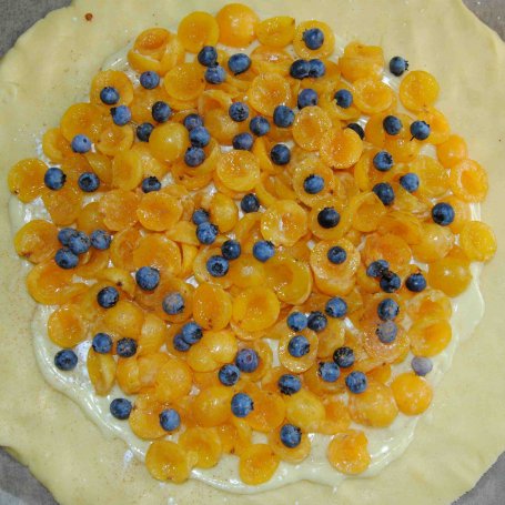 Krok 4 - Rustykalna tarta mirabelkowa foto
