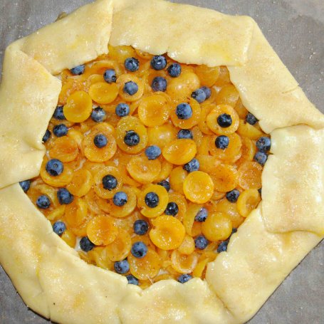 Krok 5 - Rustykalna tarta mirabelkowa foto