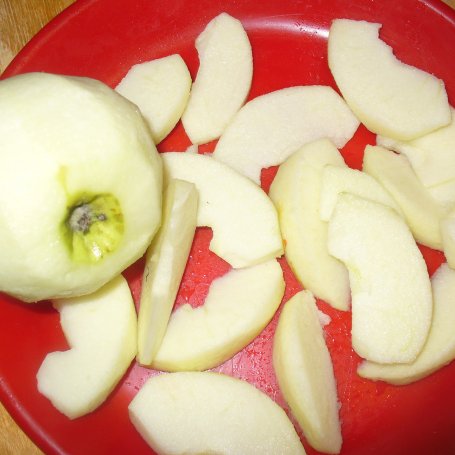 Krok 4 - Rustykalna tarta z jabłkami  foto